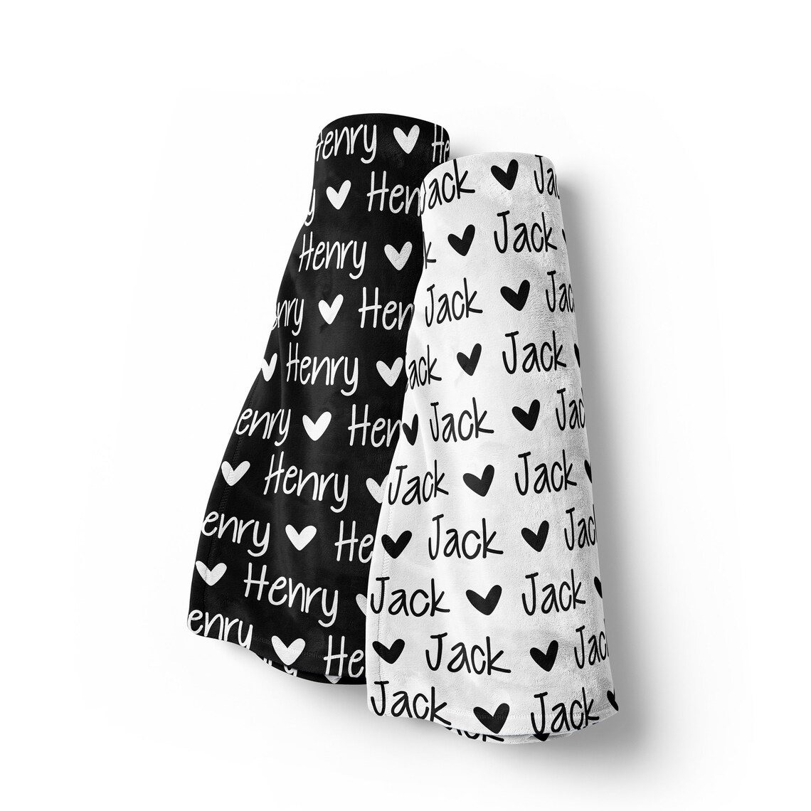 Personalized Baby Name Blanket Minky Baby Blanket Boy and Baby Etsy