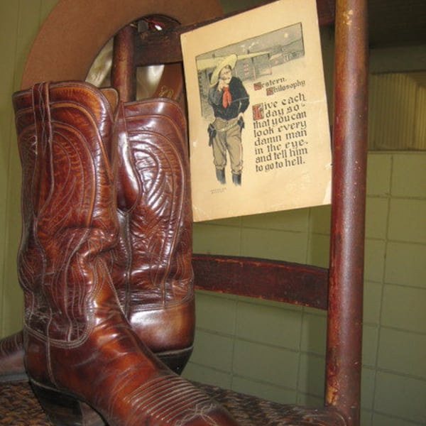 Goat Cowboy Boots - Etsy