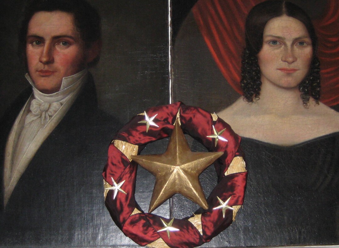 18th or 19th Century American Portraits of a Man and a Woman - Etsy