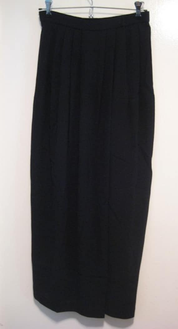 Vintage Donna Karan Long Skirt with Side Slit