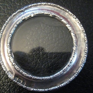 Small Vintage Handmade Sterling Silver Photo Frame.