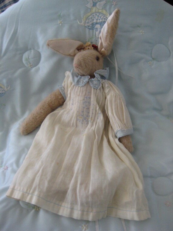 vintage stuffed bunny