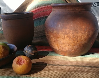 Vintage Redware Vessel