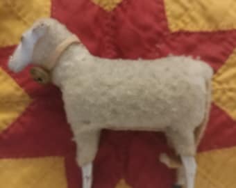 Antique German Putz Wooly Sheep - Set of 6 - Etsy