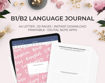 B1/B2 Intermediate Language Journal Prompts