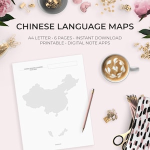 Chinesischsprachige Länder Karten – Karte von China Hong Kong Taiwan Singapur Provinzen Sprache lernen Dialekte Mandarin Cantonese Fuzhou