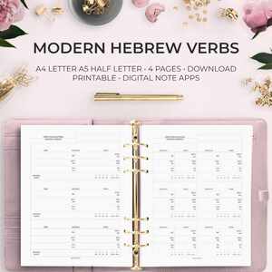 Macedonian Language Verb Conjugation Practice Printable Etsy