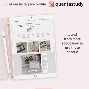 May include: A screenshot of an Instagram profile for quantastudy, showing a giveaway for a calendar. The profile has 1,478 followers and 999 following. The giveaway is for a calendar with the text "February Forecast" and "giveaway" written on it.