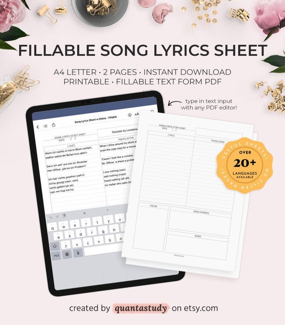 Song Lyrics, PDF, Song Structure