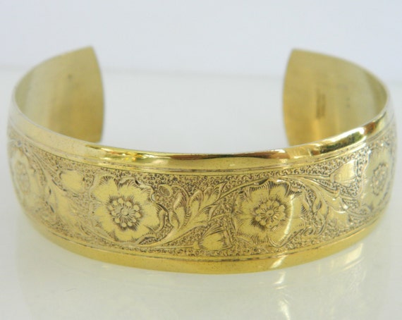 Vintage Danecraft Sterling Silver & Vermeil Flora… - image 5