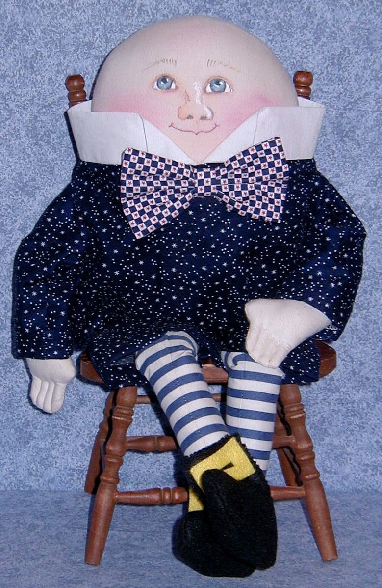 ハンプティダンプティ アンティークドール Vintage humpty dumpty collectible find