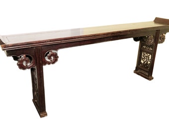 Antique Chinese Altar Table (3185), Circa early of 19th century