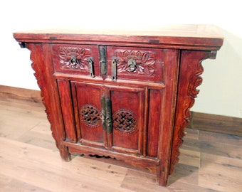 Antique Chinese Altar Cabinet (5348), Circa 1800-1849; We Offer Layaway Plan