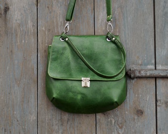 Catherine the Great!! green leather