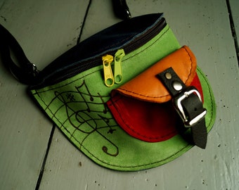 WAIST  leather  bag MELODY fanny pack