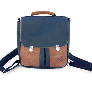 PRL Satchel/ Backpack black-brown Bild 2