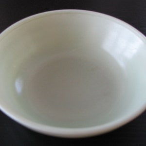 Green Milk Glass Bowl, candy dish, sea foam green