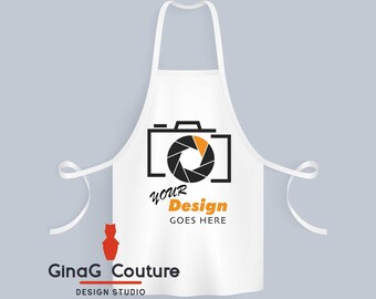 Black Apron Mockup Blank Apron Template Mock Up Chef Apron Etsy