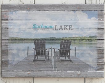 on sale custom lake home picture frame gift lake house etsy