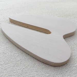 Wooden Deer Tracks | Set of 2 | Deer Footprints | Wood Animal tracks | Deer Nursery Decor | Deer Wall Art | Bild 7