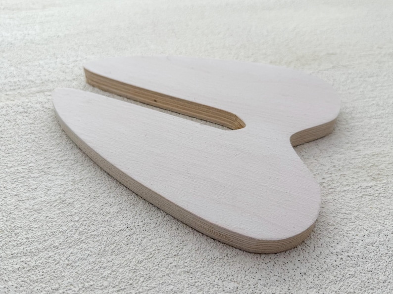 Wooden Deer Tracks | Set of 2 | Deer Footprints | Wood Animal tracks | Deer Nursery Decor | Deer Wall Art | Bild 7