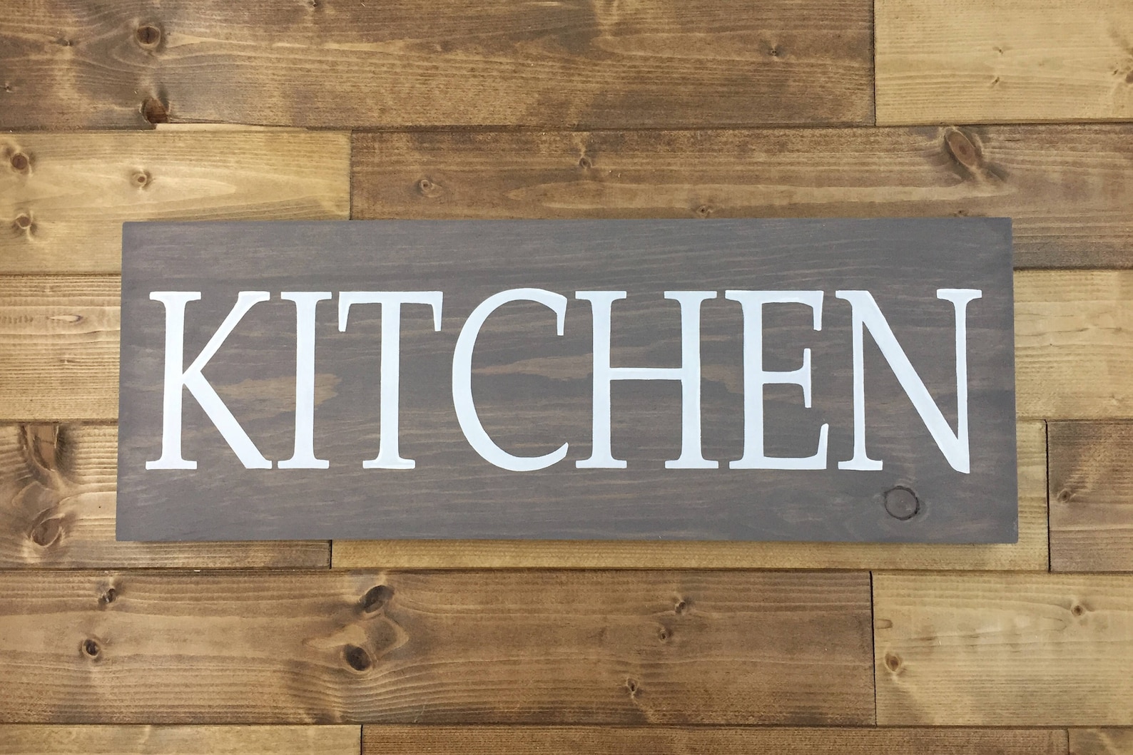 Kitchen Sign Large Kitchen sign Painted Kitchen wall Etsy
