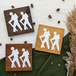 Hiking Sign | Hiking Gift | Adventure Decor | Adventure Nursery | Park Signs | Hiking Trail Sign | Travel Wall Decor | Travel Gift