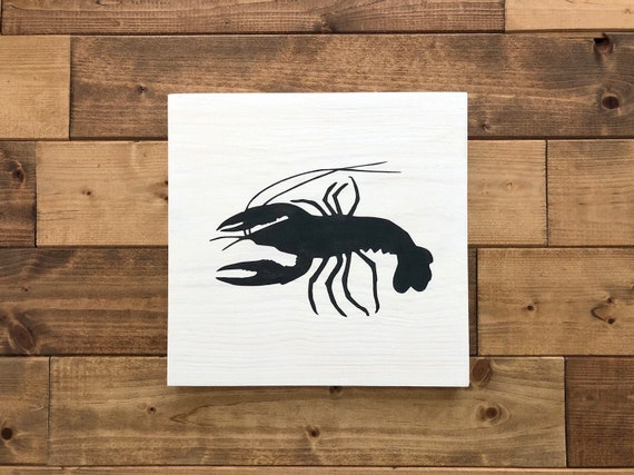 Crawfish Sign Louisiana Decor Louisiana Art Crawfish Etsy