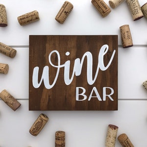 Wine bar sign | Wine gift | Wine Bar Decor | Gift for Her | Host Gift | Wine lover gift
