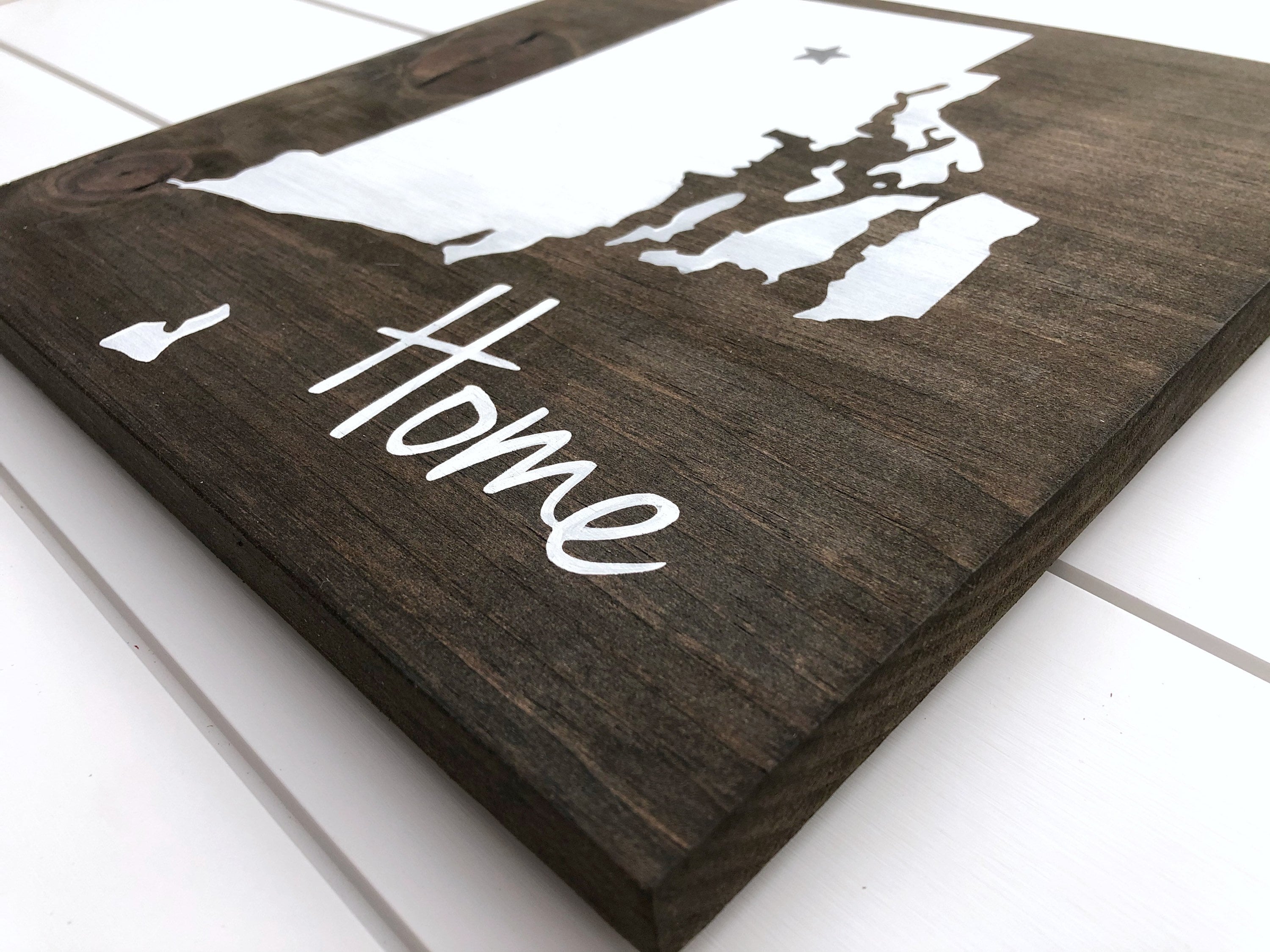 Rhode Island Sign Home State Sign Rhode Island Wall Art Etsy Singapore