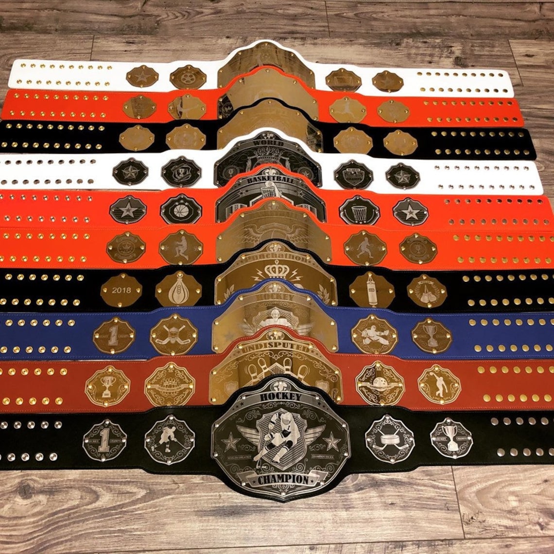 Custom Championship Belts Etsy
