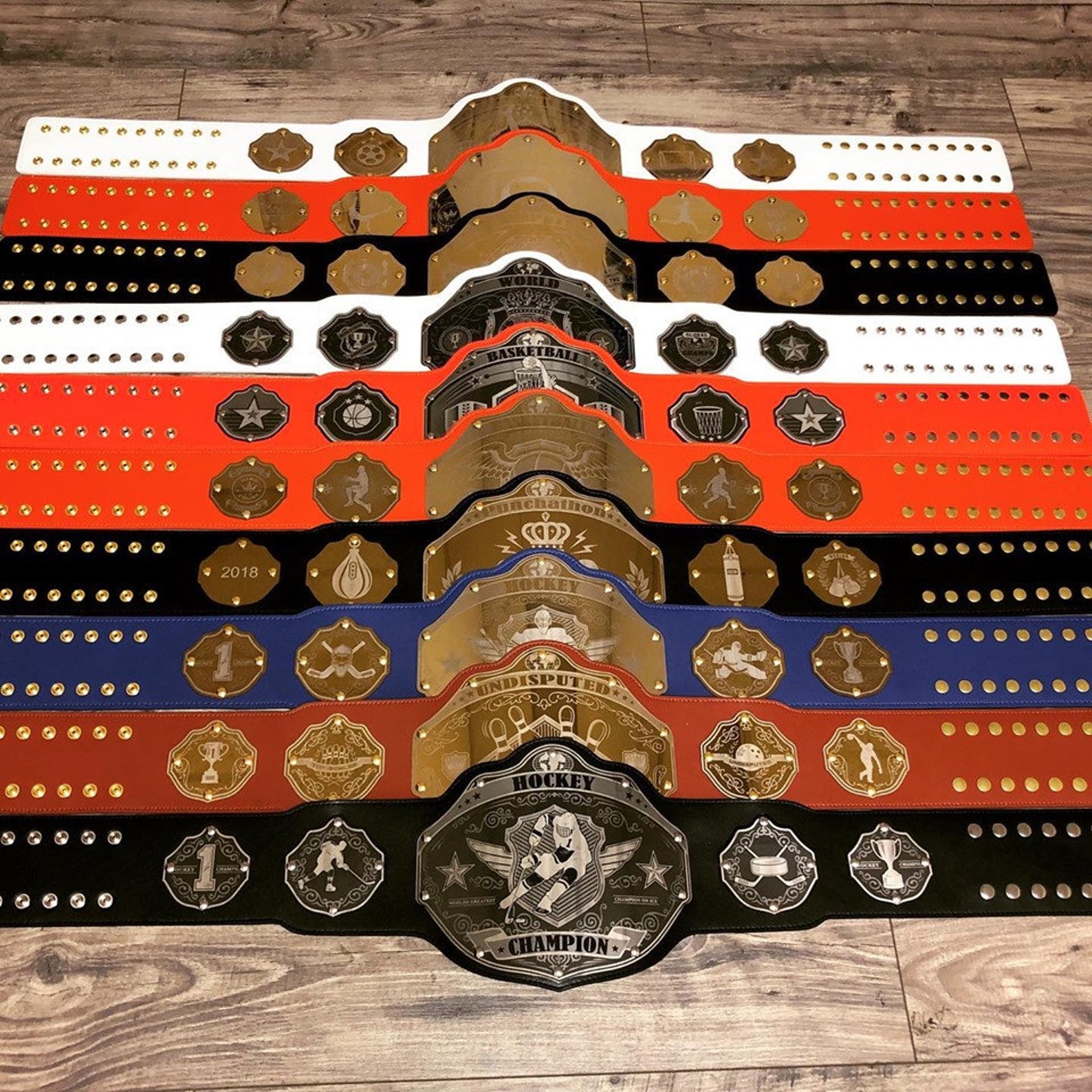 Custom Championship Belts - Etsy