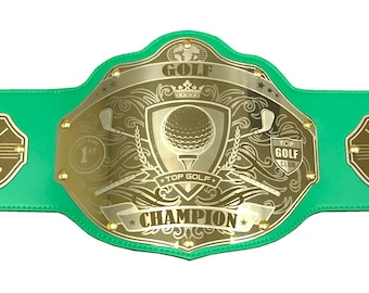Golf Championship Belt