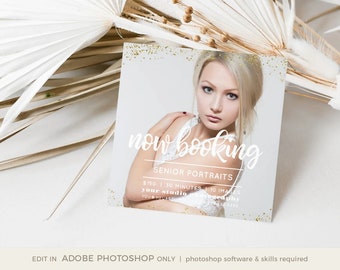 Senior Marketing Board, Senior Marketing Template, Senior Mini Session Template, INSTANT DOWNLOAD, Photography Template, Senior Marketing