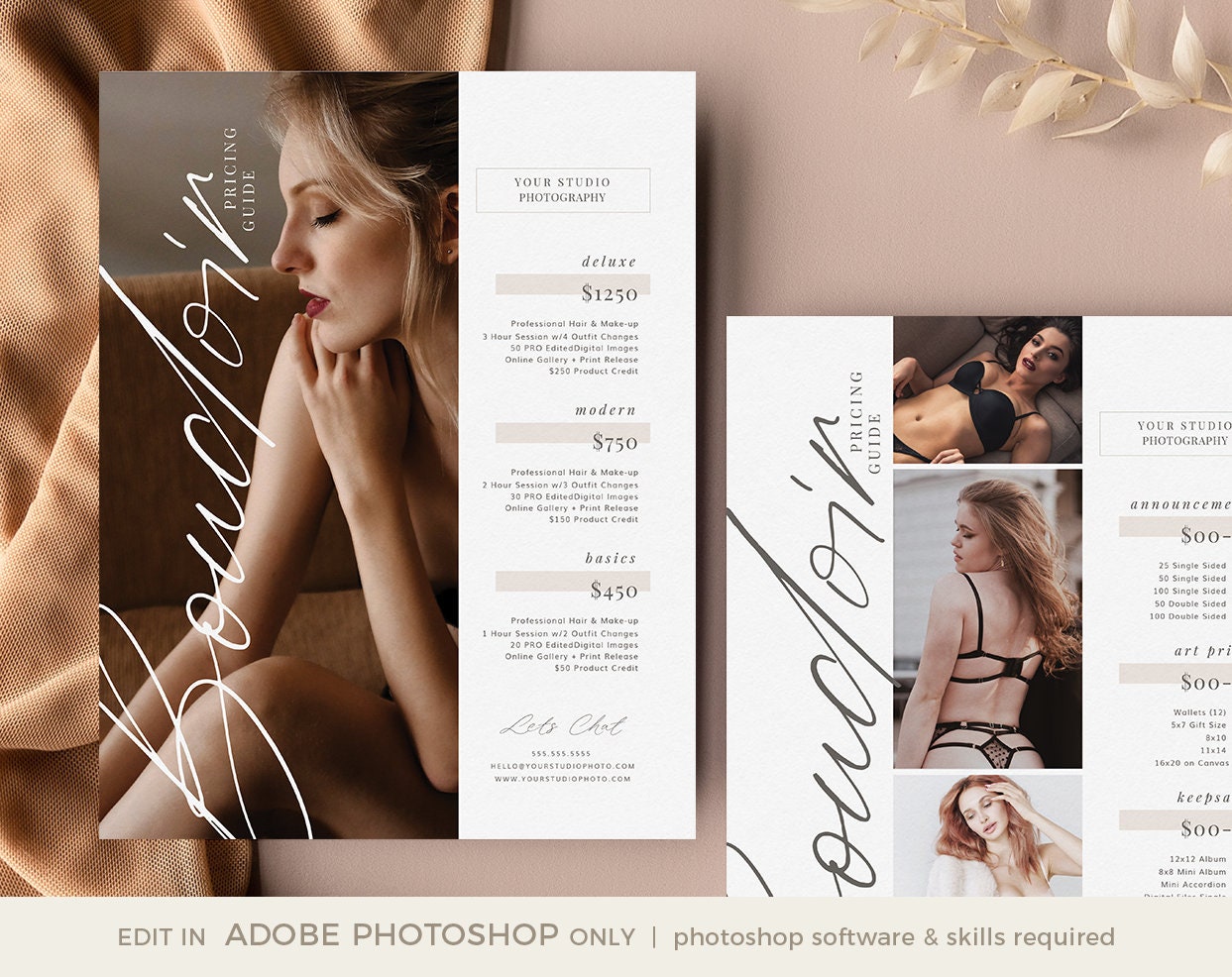 Boudoir Photo Book as the perfect gift (25% off for Valentine)