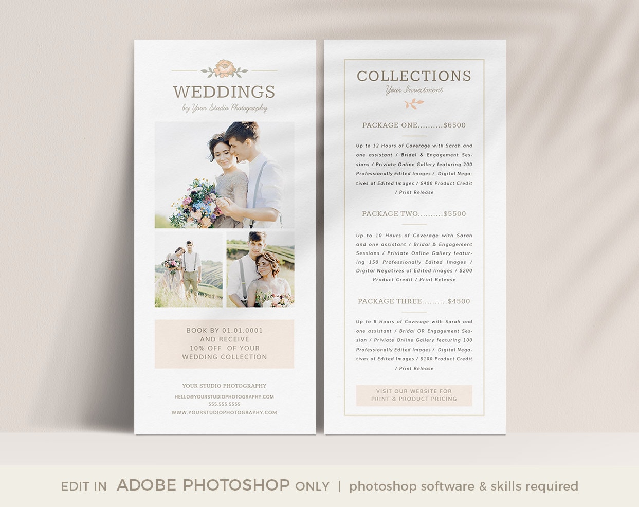 Wedding Template 014 - Foam Can - Designer Help - Universal