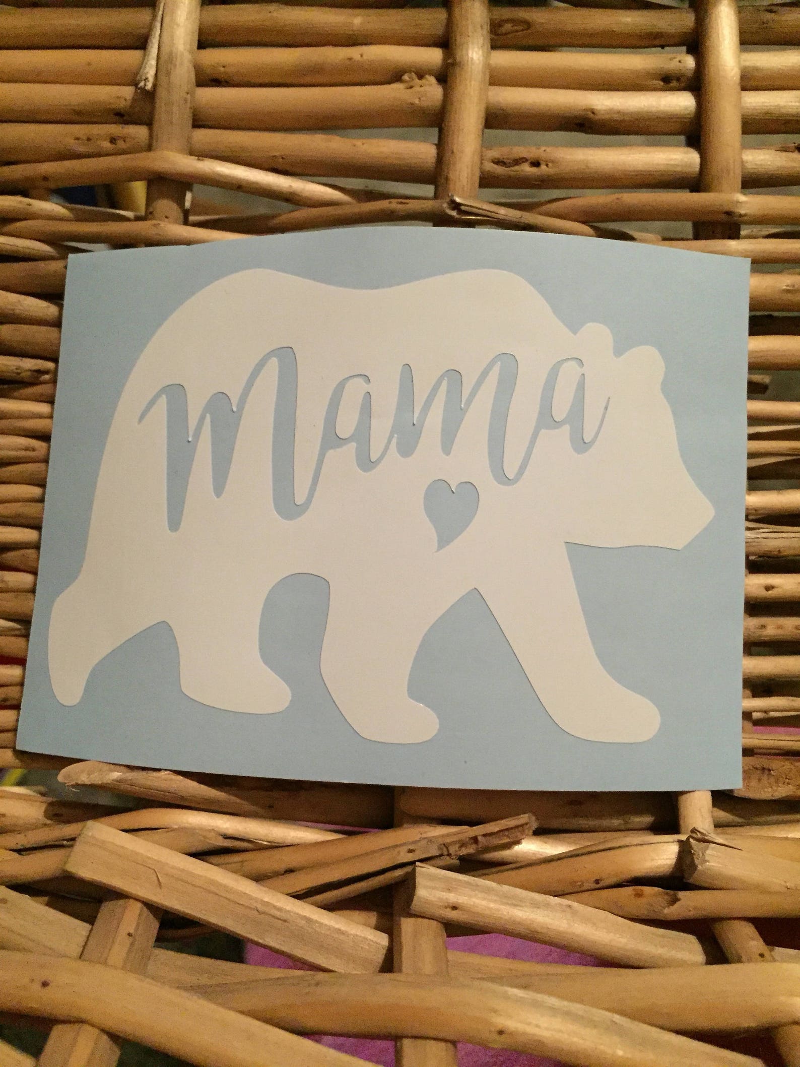 Mama Bear decal | Etsy