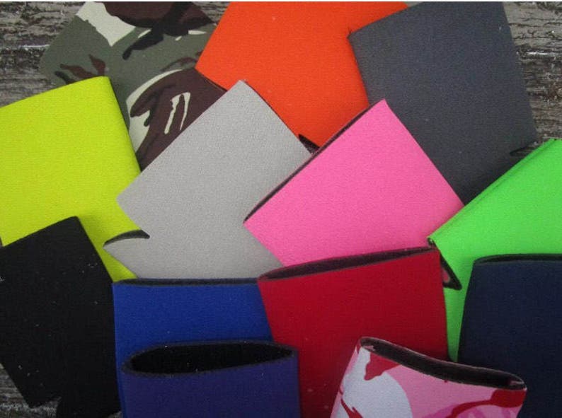 Custom Can Coolers Your Color Your Design. Weddings Etsy