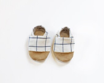 Baby Booties- Windowpane