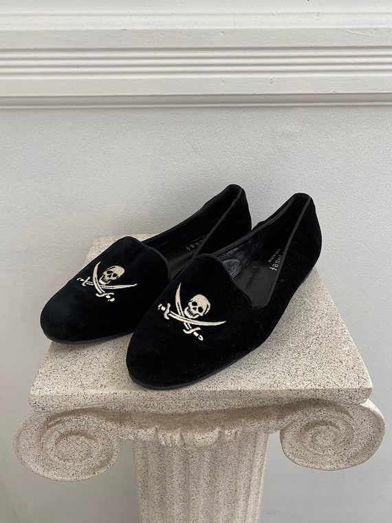 Velvet Loafer Slippers ~ Size 7.5