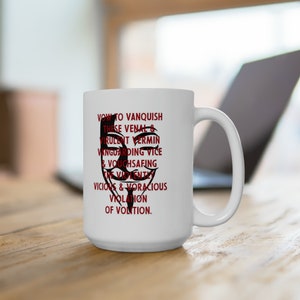 Vow to Vanquish / Vow to Thoroughly Defeat Mug