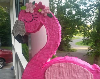 Flamingo Luau Hawaiian Boho Bridal Girl Baby Birthday Party Pinata