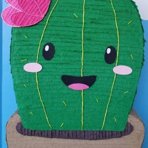 Cactus Piñata, Personalized Handmade Piñata, Party Game, Family ...