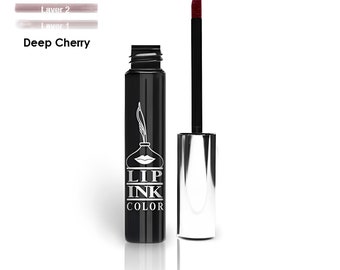 LIP INK® World's Only 100% Smearproof Liquid Lip Stain - Deep Cherry