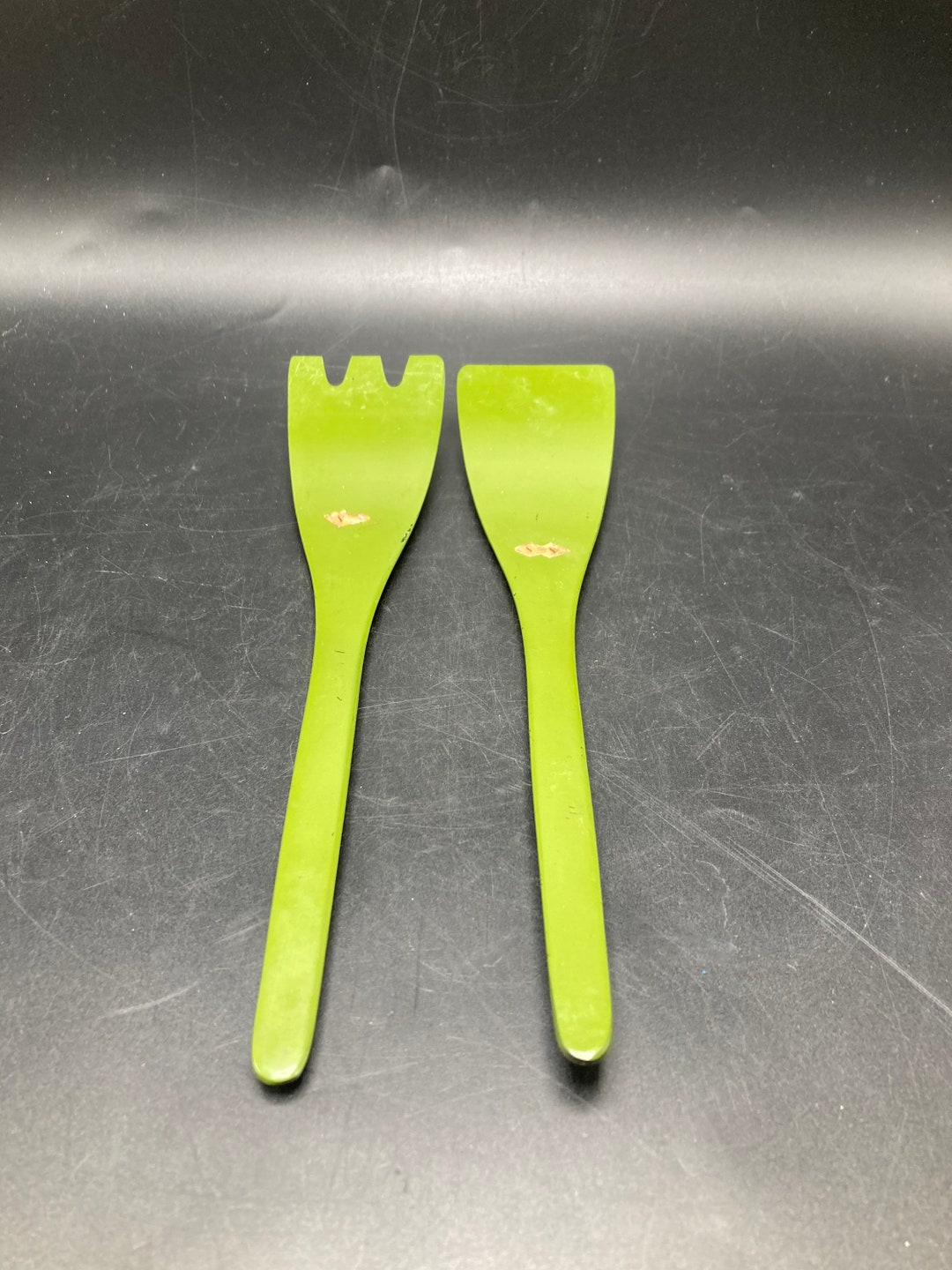 Vintage Salad Servers Etsy