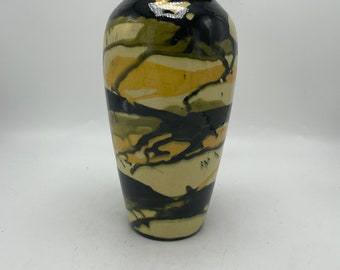 Vintage Drip Glaze Vase