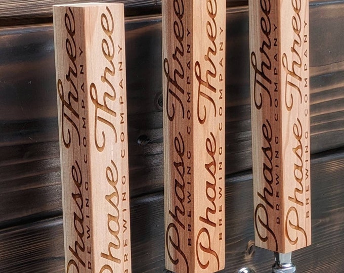 Personalized Custom Engraved Beer Tap Handles, Wine Taps, Coffee Tap Handles