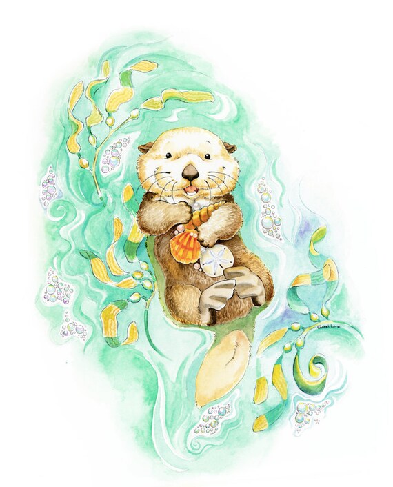 otter themed nursery