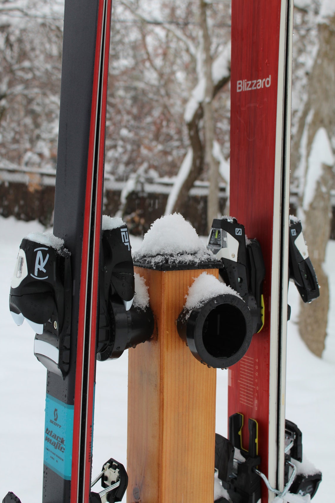 Button Ski Hanger Single to Build Your Own Button Ski Rack® Etsy