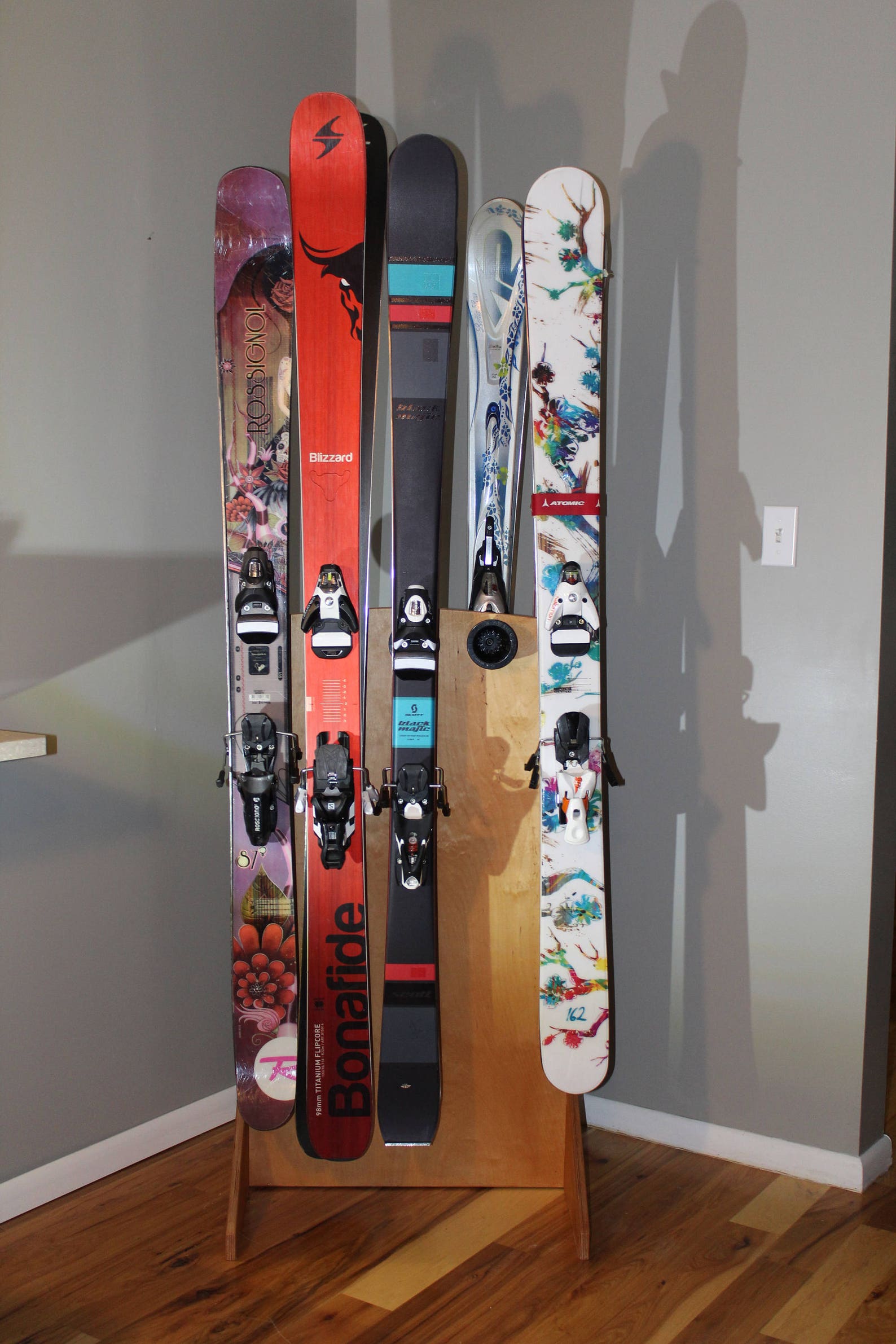 Button Ski Hanger 5pak to Build Your Own Totti Button Ski Etsy